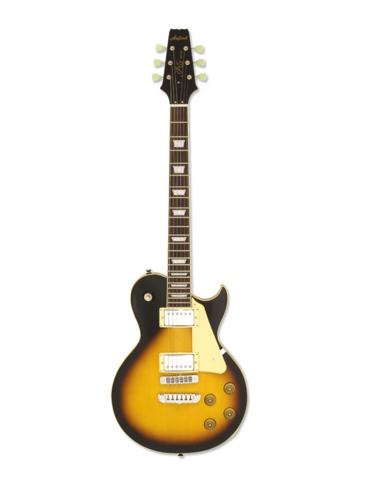 GUITARRA ELÉCTRICA ARIA SERIE PE 350STD AGED SUNBURST