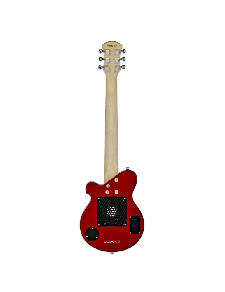 GUITARRA ELÉCTRICA ARIA PIGNOSE DE VIAJE ROJA