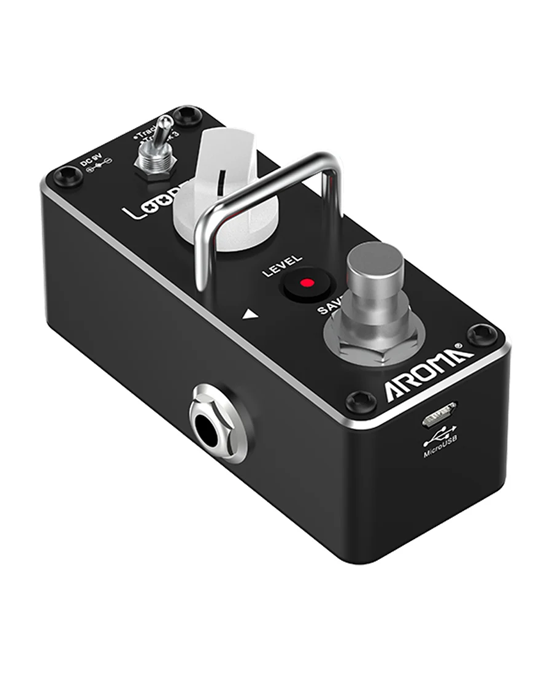 PEDAL GUITARRA ELÉCTRICA AROMA LOOPER PLUS