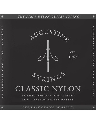 JUEGO DE CUERDAS AUGUSTINE BLACK CLASSIC REGULAR LIGHT