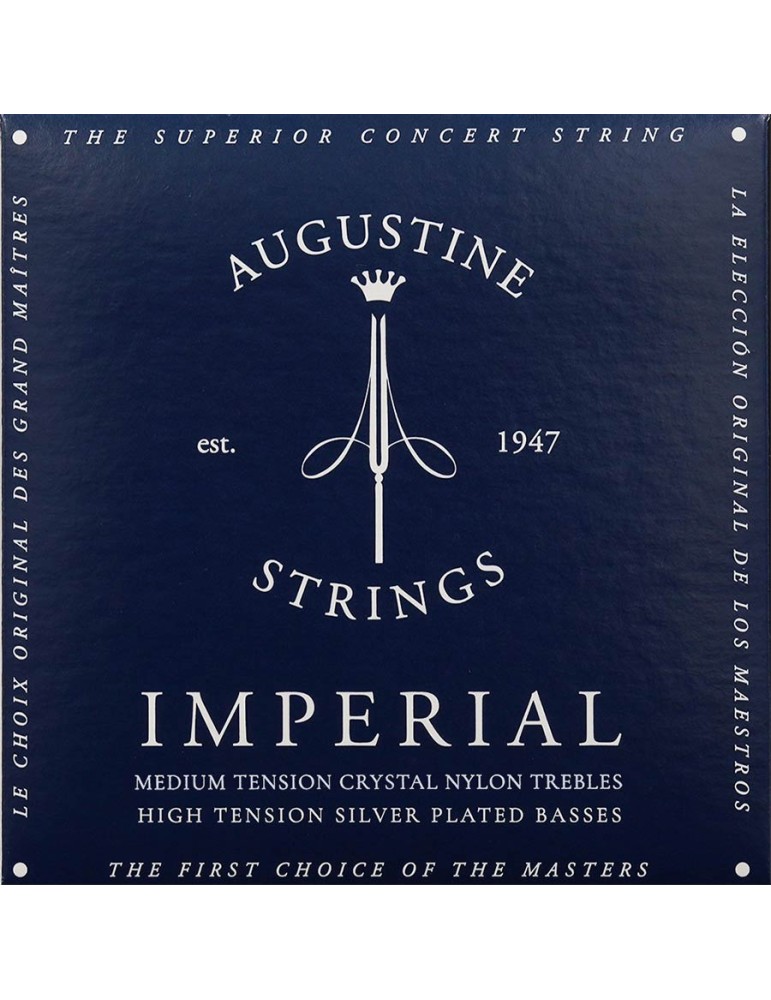 Jgo cuerdas Augustine Blue Classic medium/high