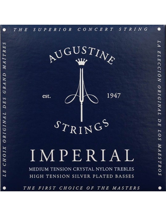 Jgo cuerdas Augustine Blue Classic medium/high