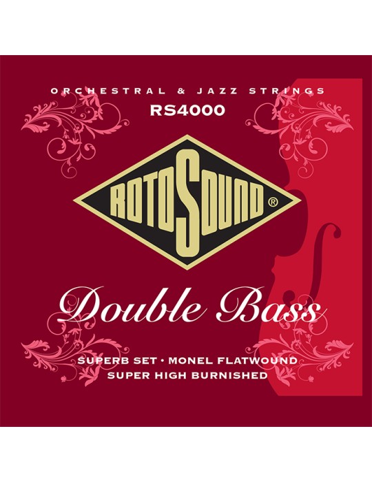 JUEGO DE CUERDAS PARA CONTRABAJO ROTOSOUND RS4000