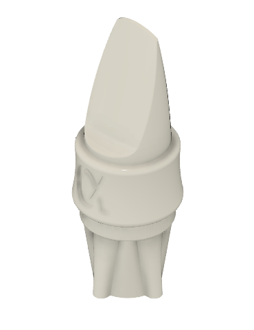 BOQUILLA AULÓS HYBRID PARA SAXO ALTO A3 BLANCO