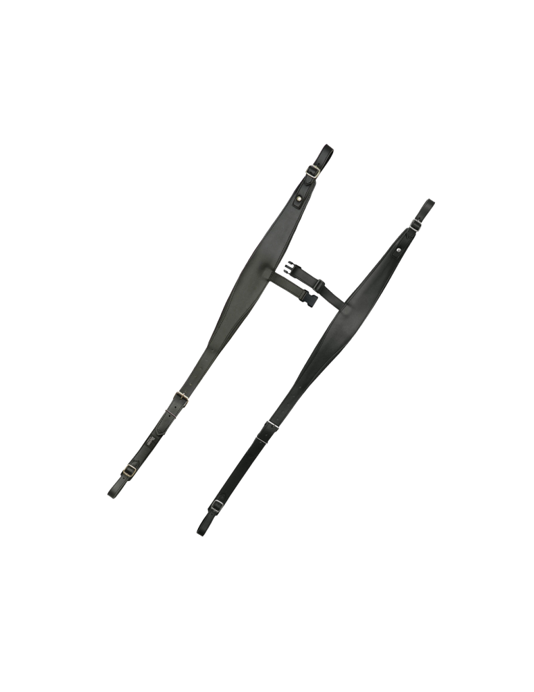 CORREA BASSO PARA HOMBROS ACORDEÓN NEGRA