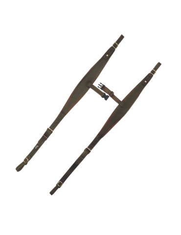 CORREA BASSO PARA HOMBROS ACORDEÓN MARRÓN