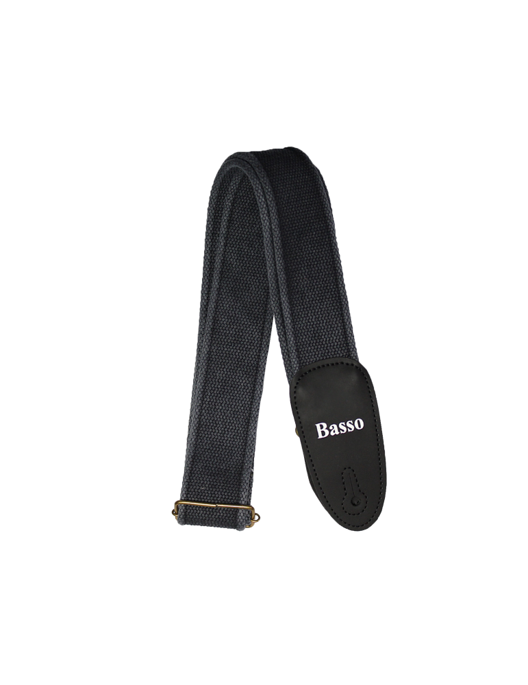 CORREA BASSO PARA GUITARRA Y BAJO SERIE EXTRAVAGANCIA NEGRA