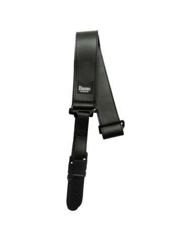 CORREA BASSO PARA GUITARRA Y BAJO SERIE QS NEGRA LIBERACIÓN RÁPIDA