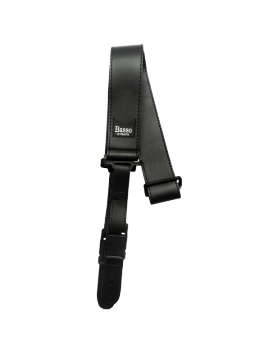 CORREA BASSO PARA GUITARRA Y BAJO SERIE QS NEGRA LIBERACIÓN RÁPIDA