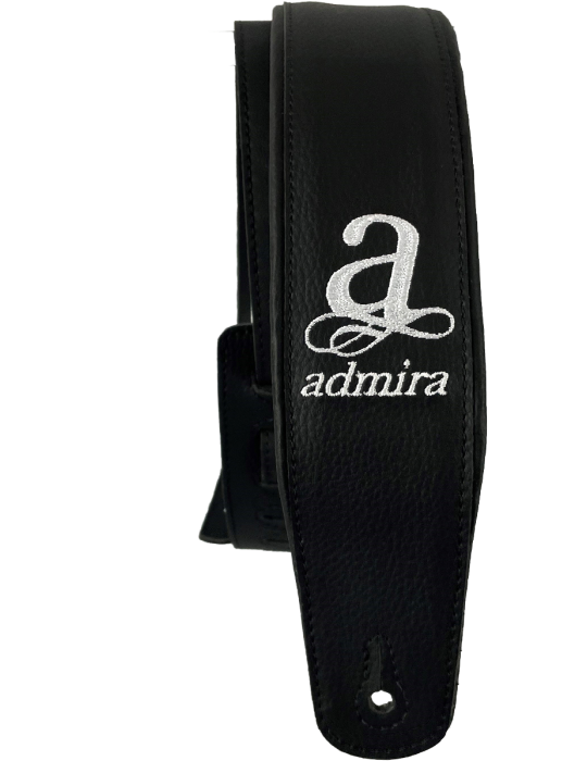 CORREA BASSO SERIE PERSONALIZADA PARA GUITARRA, BAJO, GUITARRA ACÚSTICA, UKELELE CUERO NEGRO