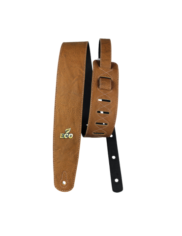 CORREA PARA GUITARRA Y PARA BAJO BASSO SERIE ECO VEGANA WHISKEY