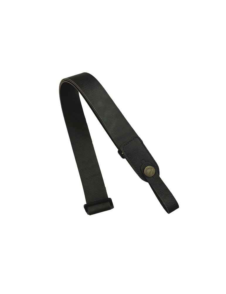 CORREA PARA GUITARRA, BAJO Y UKELELE SERIE ECO VEGANA NEGRA