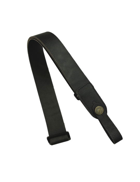 CORREA PARA GUITARRA, BAJO Y UKELELE SERIE ECO VEGANA NEGRA