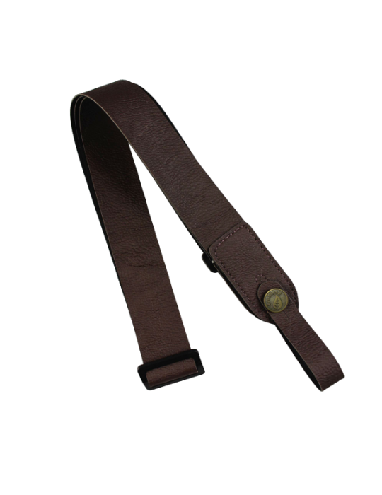 CORREA PARA GUITARRA, BAJO Y UKELELE SERIE ECO VEGANA MARRÓN