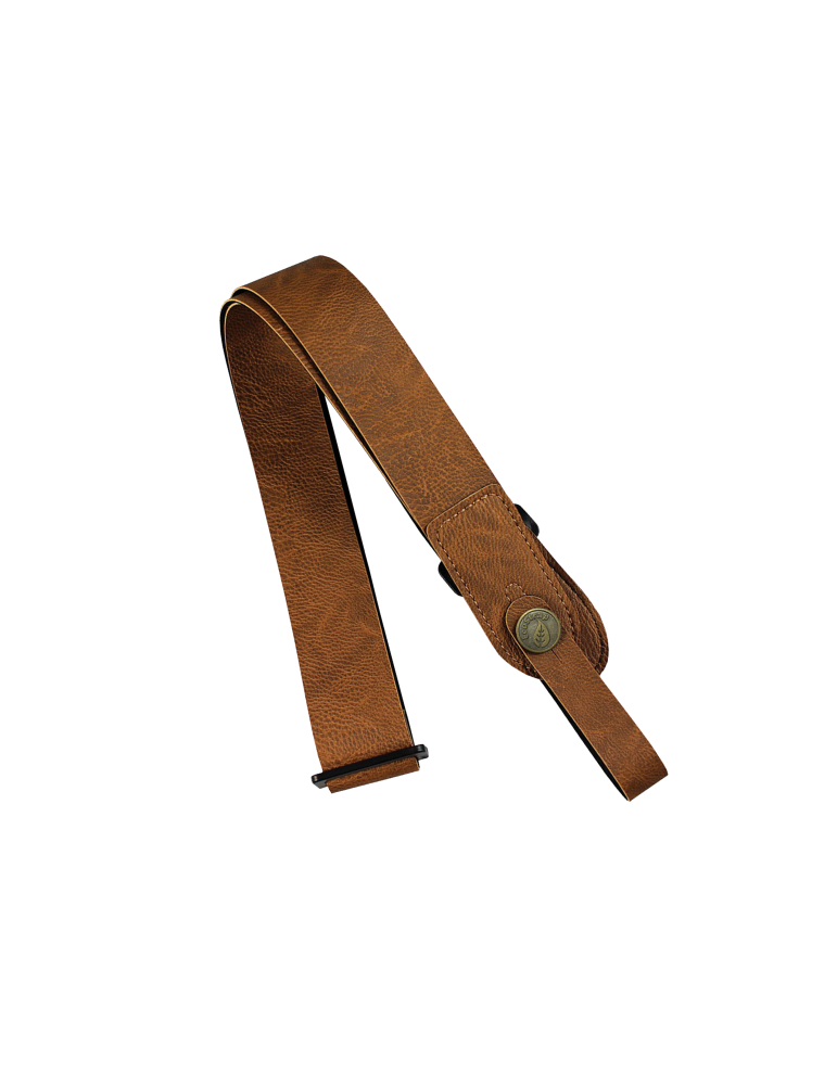 CORREA PARA GUITARRA, BAJO Y UKELELE SERIE ECO VEGANA WHISKEY