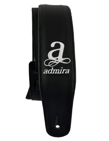 CORREA BASSO SERIE PERSONALIZADA PARA GUITARRA, BAJO, GUITARRA ACÚSTICA, UKELELE ADMIRA NEGRA