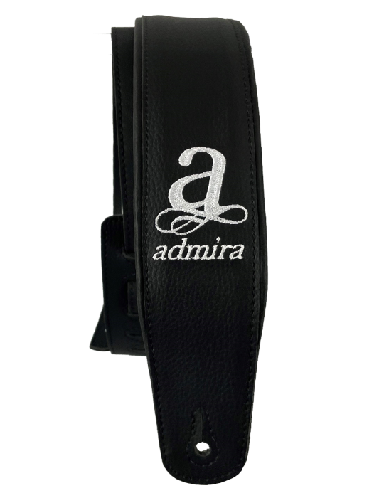 CORREA BASSO SERIE PERSONALIZADA PARA GUITARRA, BAJO, GUITARRA ACÚSTICA, UKELELE ADMIRA NEGRA