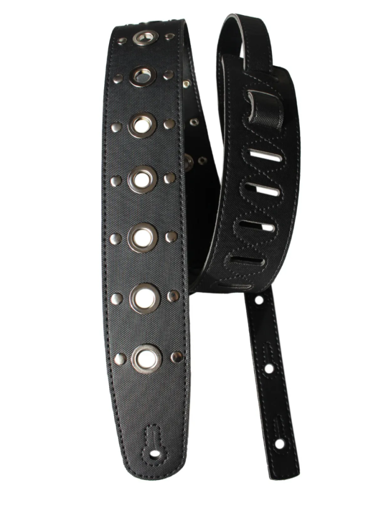 CORREA BASSO PARA GUITARRA Y BAJO NEGRA