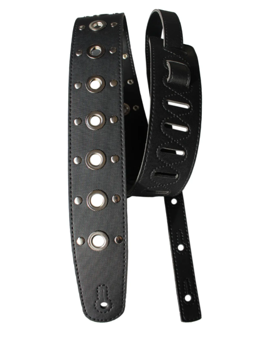 CORREA BASSO PARA GUITARRA Y BAJO NEGRA