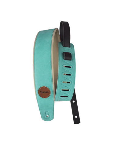 CORREA BASSO PARA GUITARRA Y BAJO SURF GREEN