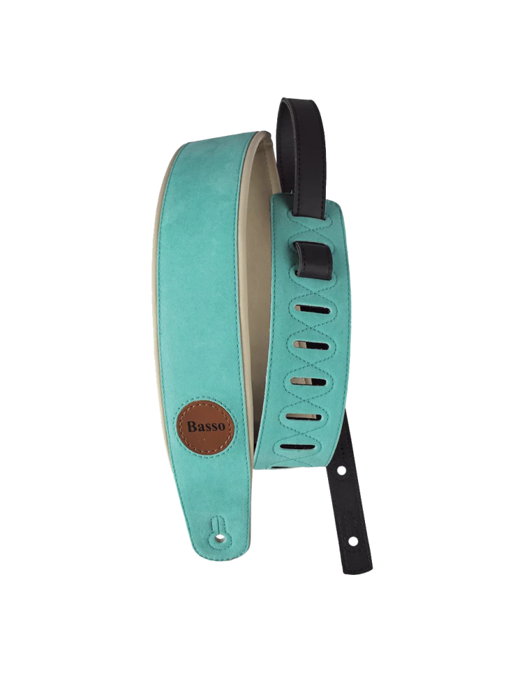CORREA BASSO PARA GUITARRA Y BAJO SURF GREEN