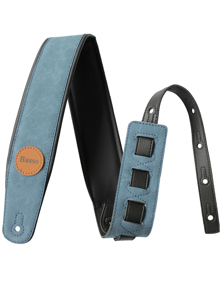 CORREA BASSO PARA GUITARRA Y BAJO JEANS