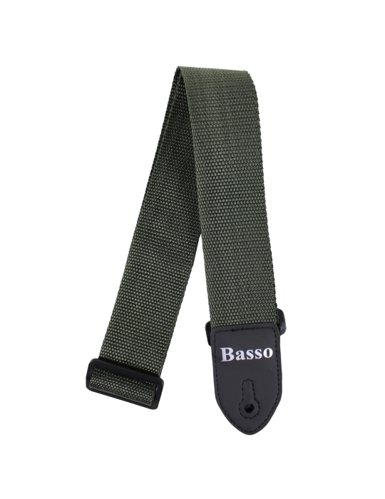 CORREA BASSO PARA GUITARRA Y BAJO MILITAR 5cm