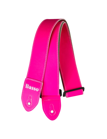 CORREA BASSO NEÓN ROSA 5cm