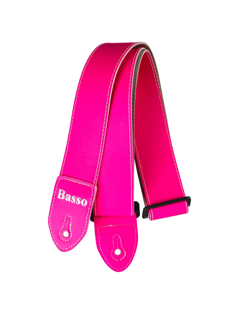 CORREA BASSO NEÓN ROSA 5cm