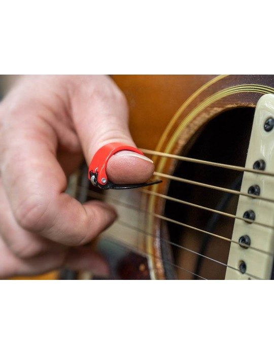 spring action thumb pick HEAVY LEFTY - extra tight