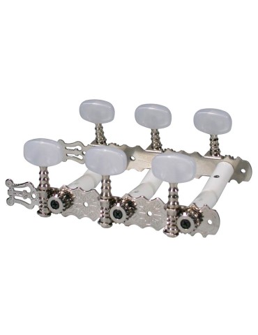 CLAVIJERO BOSTON PARA CLÁSICA 3+3 NÍQUEL NACAR