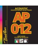 JUEGO DE CUERDAS BOSTON PARA GUITARRA ACÚSTICA FÓSFORO BRONCE 012-053
