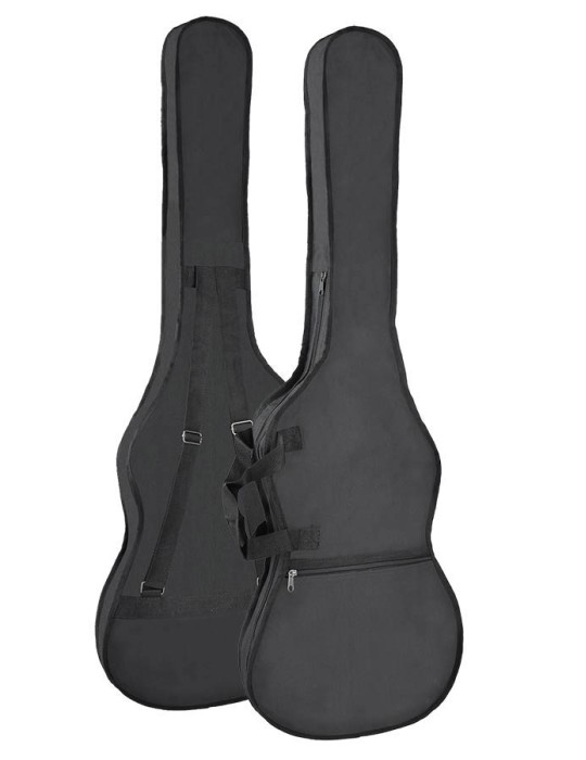 FUNDA BOSTON PARA BAJO NYLON NEGRA