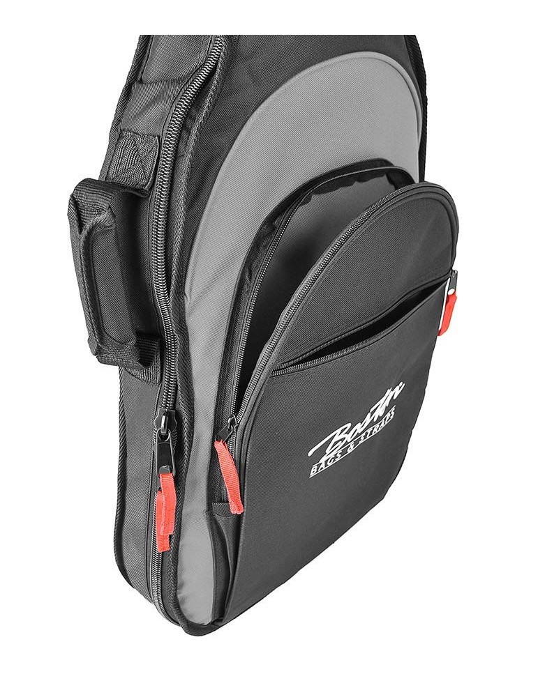 FUNDA BOSTON PARA BAJO ELÉCTRICO 15mm NEGRA