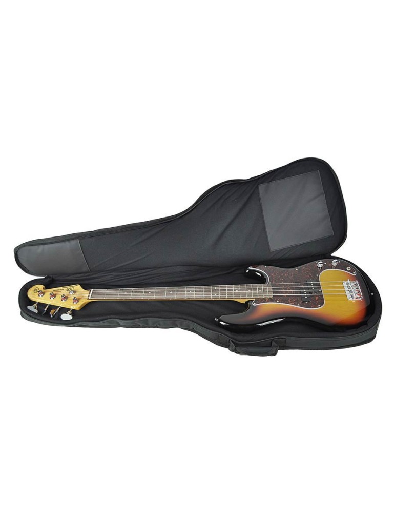 FUNDA BOSTON PARA BAJO ELÉCTRICO 15mm NEGRA