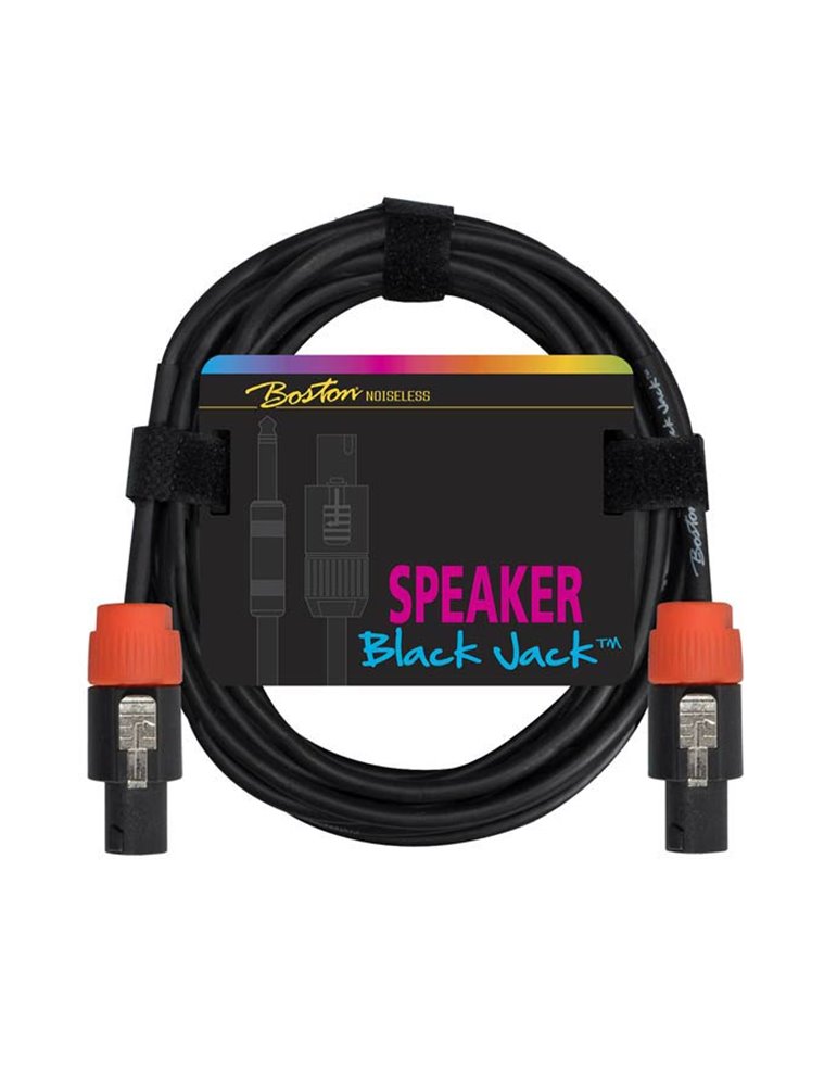 CABLE ALTAVOZ BOSTON TWIST-TWIST NEGRO 2x1.5mm 5m