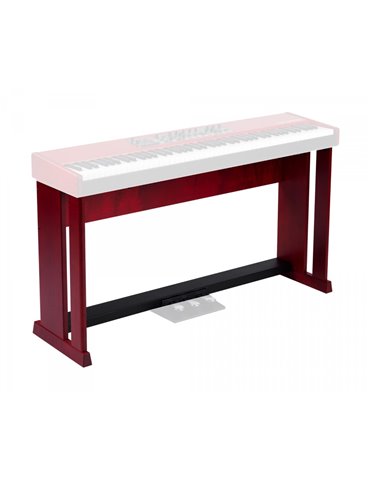 WOOD KEYBOARD STAND V4