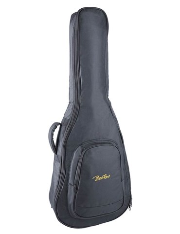 FUNDA BOSTON PARA GUITARRA ACÚSTICA 10 mm NEGRA