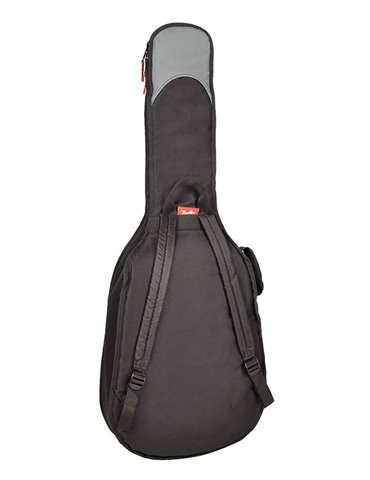 FUNDA BOSTON PARA GUITARRA ACÚSTICA 15 mm negro/gris 2