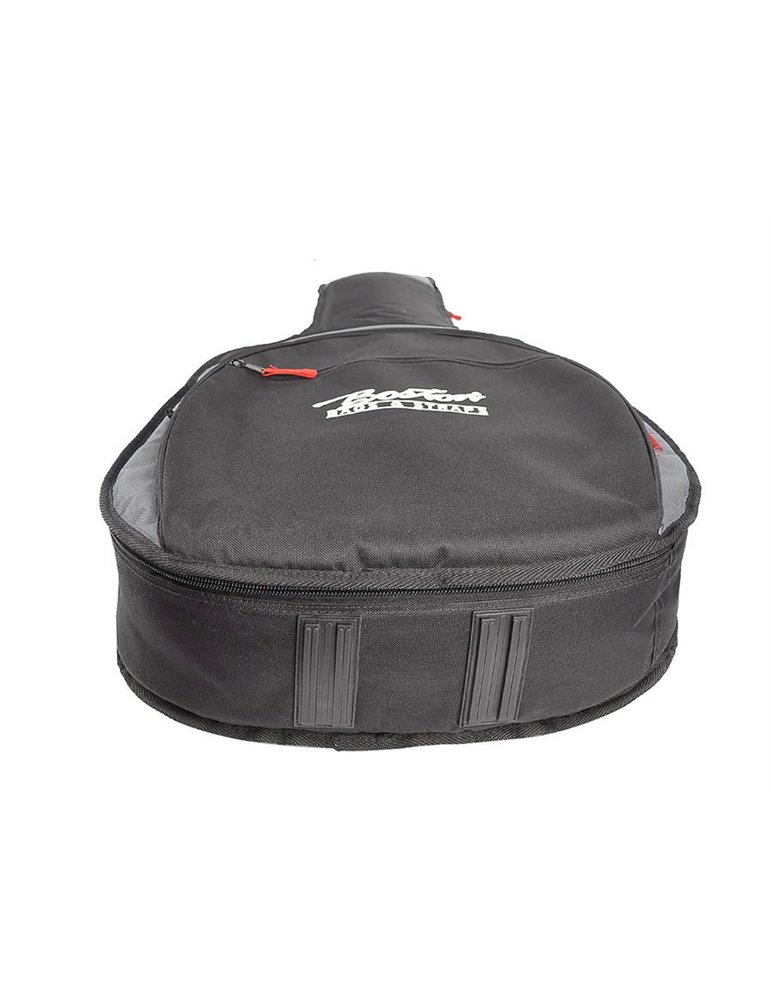 FUNDA BOSTON PARA GUITARRA ACÚSTICA 15 mm negro/gris
