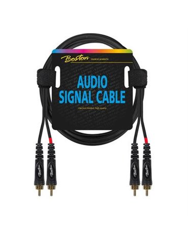 CABLE BOSTON 2x RCA a RCA 3m