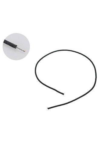 CABLE BOSTON BLINDADO ALGODÓN 1 PIE NEGRO
