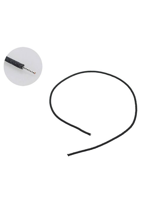 CABLE BOSTON BLINDADO ALGODÓN 1 PIE NEGRO