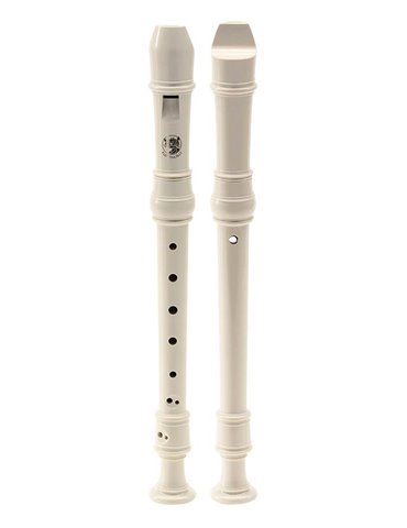 soprano recorder with German fingering, incl. Engl 2