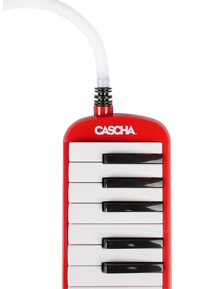 melodica red, incl. case and mouthpiece