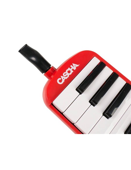 melodica red, incl. case and mouthpiece