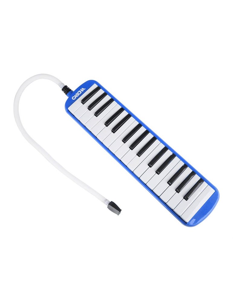 melodica blue, incl. case and mouthpiece