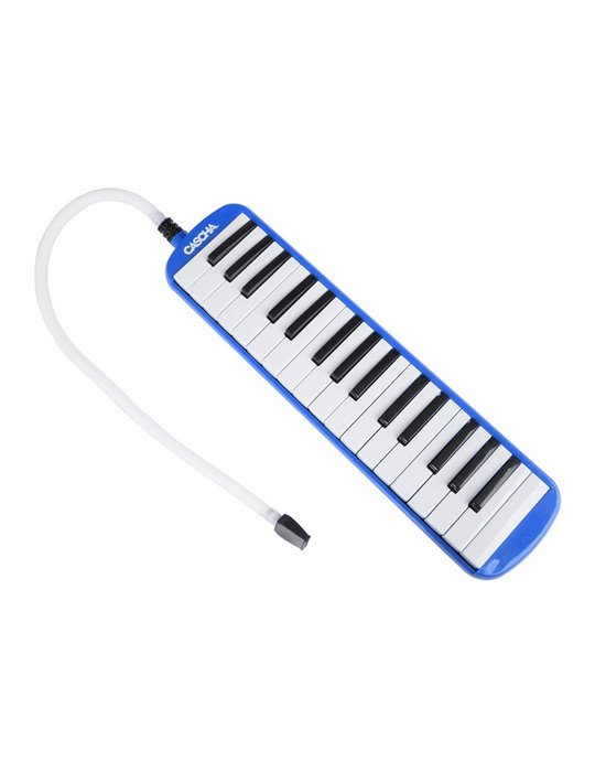 melodica blue, incl. case and mouthpiece