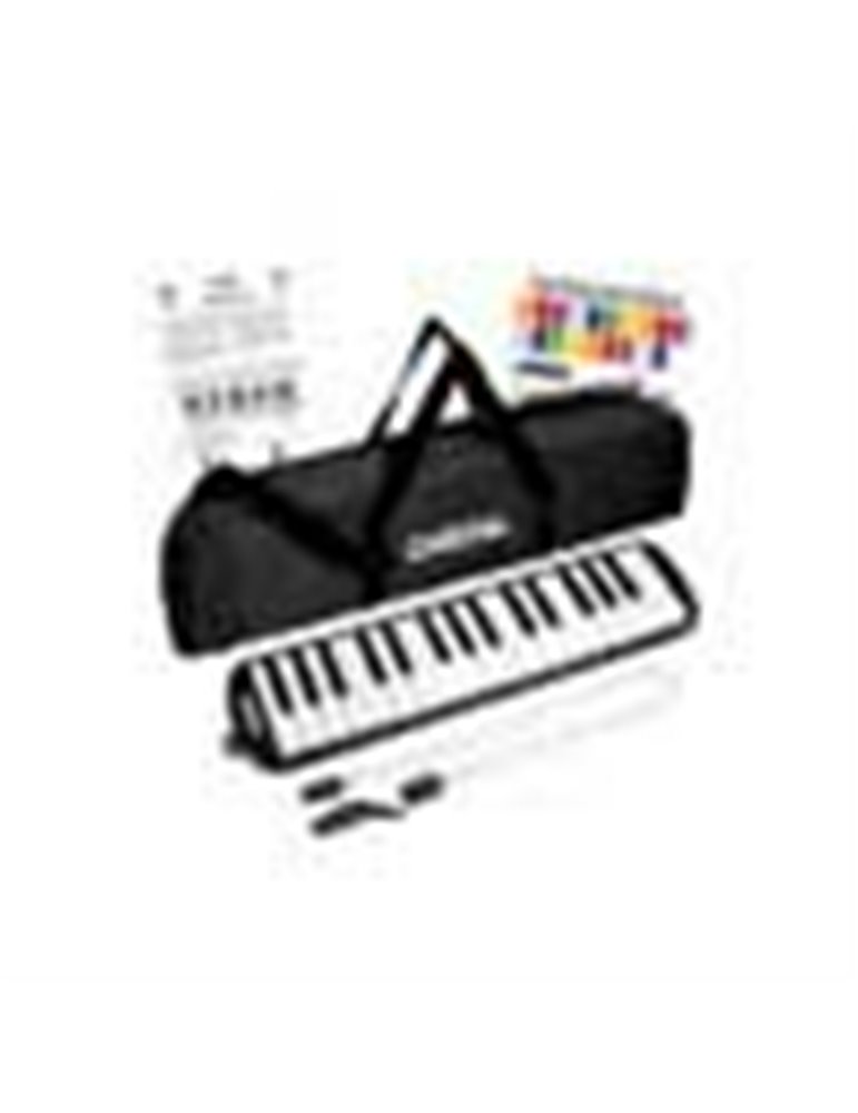 melodica black, incl. case and mouthpiece