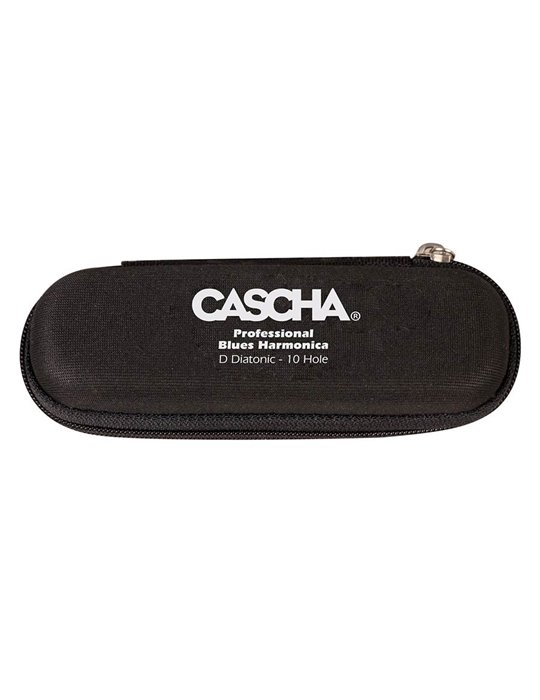 professional blues harmonica in D, incl. case and